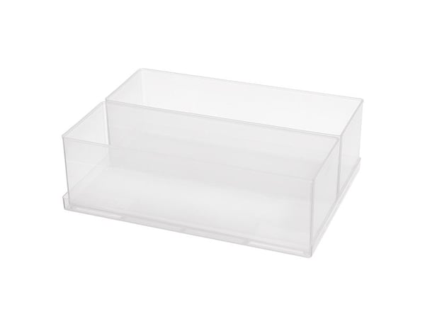 raaco Insert 80 2xBA7-2, Brett, raaco, Assorter 80, Boxxser 80, CarryLite 80, Gjennomsiktig, 220 mm, 160 mm