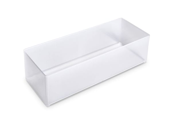 raaco Insert 80 2xBA7-2, Brett, raaco, Assorter 80, Boxxser 80, CarryLite 80, Gjennomsiktig, 220 mm, 160 mm