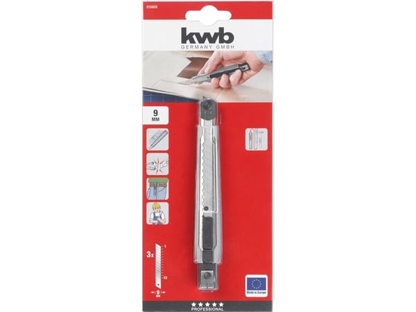 kwb 015609, 145 mm, 9 mm, Läpipainopakkaus, Europa