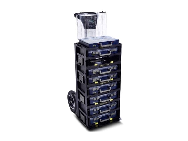 raaco TRT-0 CarryMore, Aluminium, Transportvogn, Aluminium, 80 kg, 2 hjul, 400 mm
