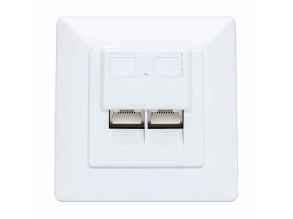 Intellinet 771917, 2 x RJ-45, STP, 6a, 500 MHz, 250 MO, -10 - 60 °C