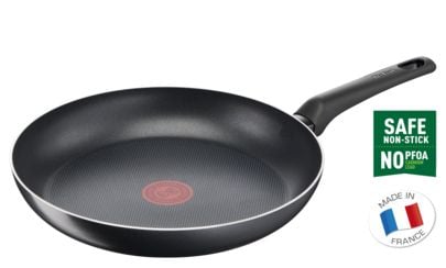Tefal Simple Cook B5560753, Rund, All-bruk panne, Sort, Titan, Aluminium, 2,3 l