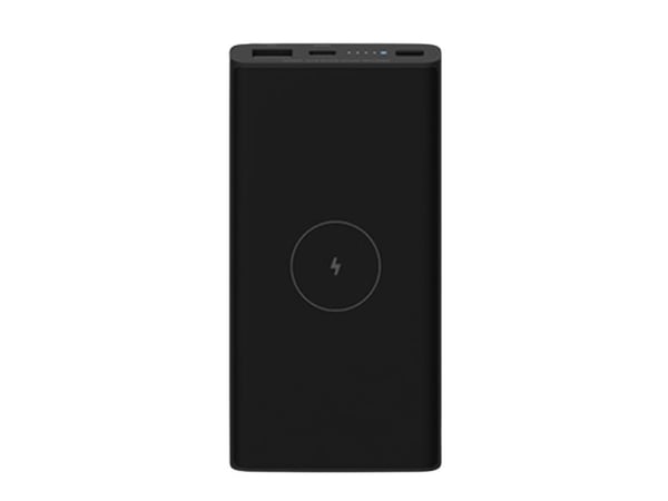 Xiaomi Mi - Trådløs power bank - Li-pol - 10000 mAh - 36 Wh - 3 A - 2 ulostuloliitäntää (USB, USB-C) - kaapelissa: USB-C - lajittelu