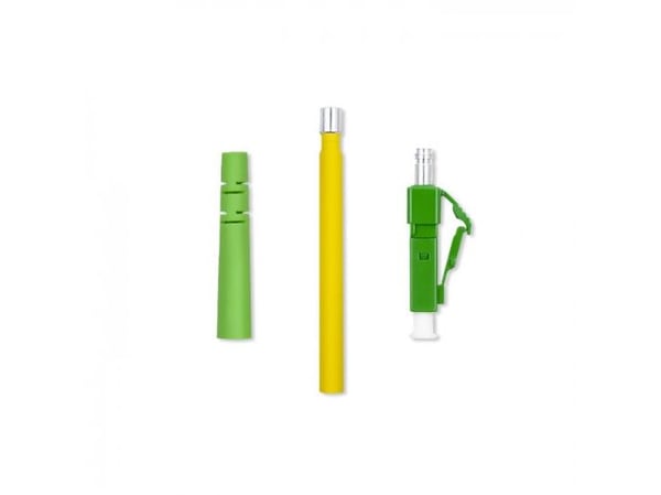 Qoltec - Nettverkkontakt - LC/APC-enkeltmodus - fiberoptisk - 2 mm (en pakke 200)
