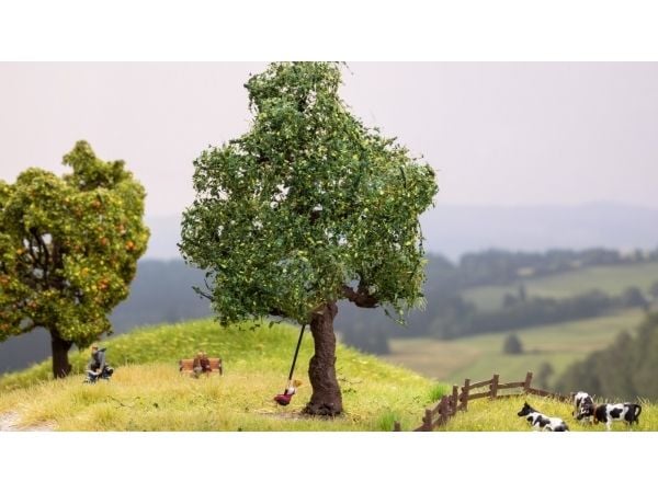 NOCH micro-motion Tree with Swing, N (1:160), Grønn