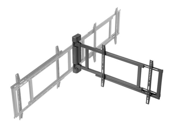 Equip 650336, 50 kg, 81,3 cm (32"), 190,5 cm (75"), 200 x 200 mm, 600 x 400 mm, Sort
