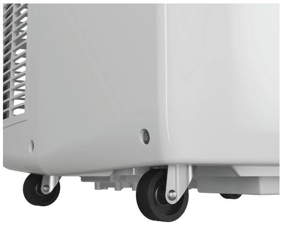 Whirlpool PACF212HP W, Mobilt klimaanlegg i én blokk, Kjøling, Avfukting, Oppvarming, 12000 BTU/t, 1,15 W, 60 dB, 46 m³/t