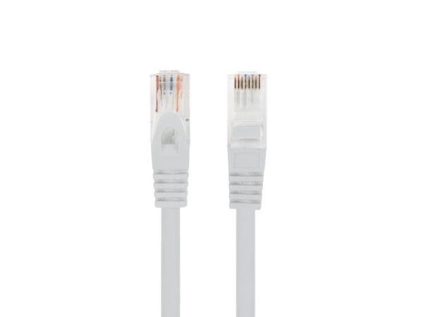 Lanberg PCU6-10CU - Koblingskabel - RJ-45 (hann) til RJ-45 (hann) - 5.4 mm - UTP - CAT 6 - halogenfri, formstøpt, uten hindringer - grå - for P/N: ...