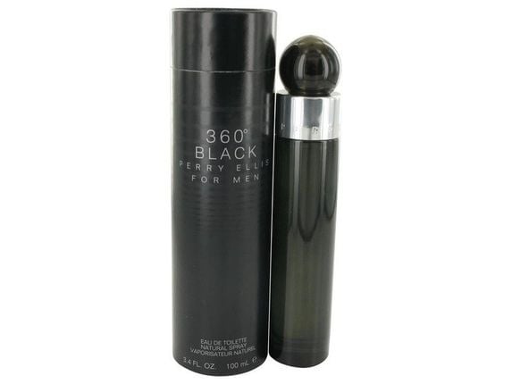 Perry Ellis 360° Black for Men Eau De Toilette 100 ml (man)