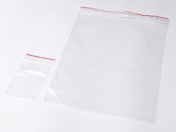 Lynlåspose, Grippie, 50 µm, 200 x 250 mm LD-PE, Transparent, Uden tryk lynlåslukning, pakke a 1000 s