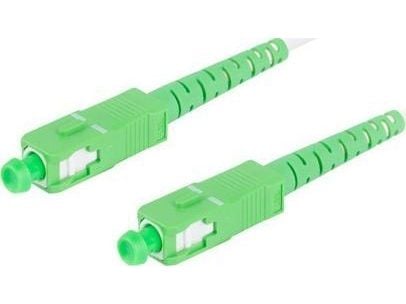 Lanberg - Koblingskabel - SC/APC-enkeltmodus (hann) til SC/APC-enkeltmodus (hann) - 2.5 m - 3 mm - fiberoptisk - simpleks - 9 / 125 micron - G.657....