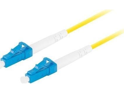 Lanberg - Koblingskabel - LC/UPC-enkeltmodus (hann) til LC/UPC-enkeltmodus (hann) - 1 m - 3 mm - fiberoptisk - simpleks - 9 / 125 micron - G.657.A1...