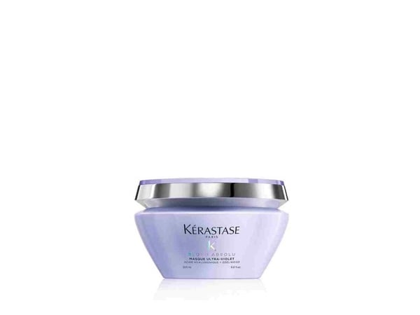 Kerastase Blond Absolu Masque Ultra-Violet 200ml, Kvinner, Blondt hår, Blond, 200 ml, Farge beskyttelse, Hyaluronsyre