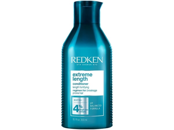 Redken Extreme Length Conditioner, Kvinner, 300 ml, Profesjonell balsam, Alt hår, Alle farger, Styrkende