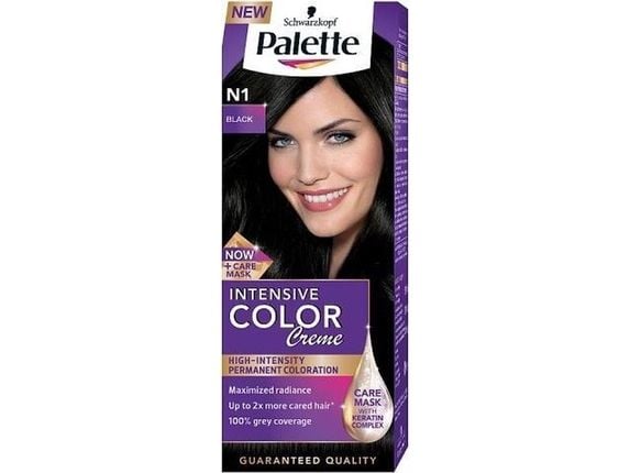 Paletti Intensive Color Creme väriaine nro N1-musta