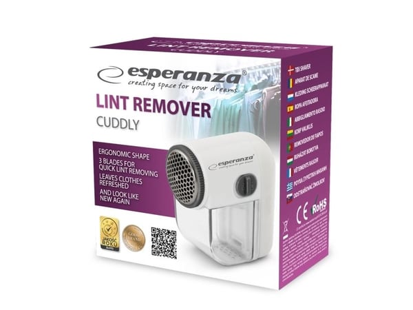 Esperanza barbermaskin Cuddly hvit og grå (ECS003E)