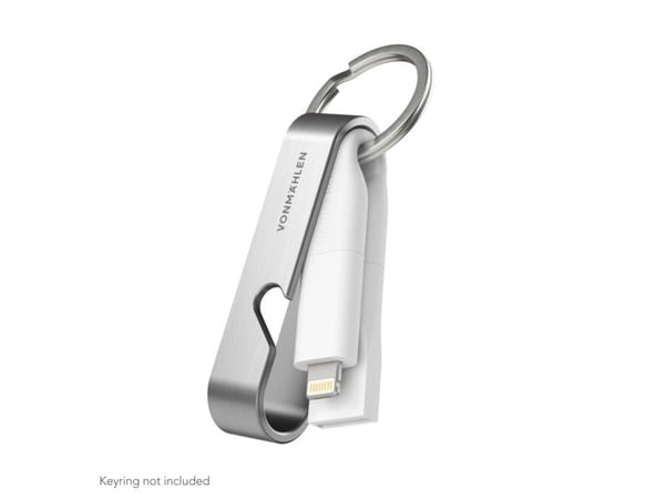 Vonmählen High Six, USB C, USB C, Ruostumaton teräs, Valkoinen