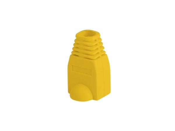 Lanberg Os+?onka RJ45-pistokkeelle +++?+?+?ta 100 kpl, Kabelcover, Gul