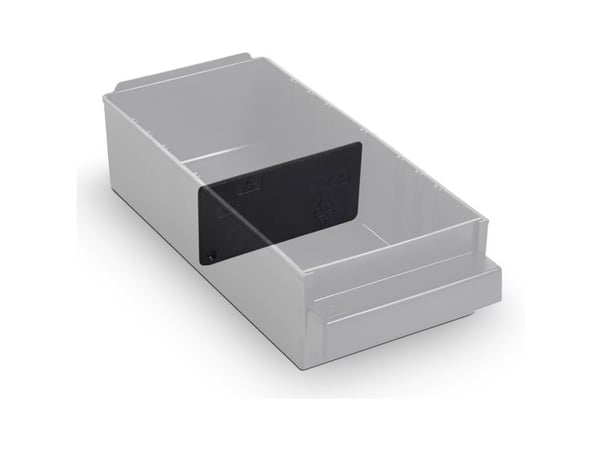 raaco ESD 150-01, Set med avdelare, Svart, Polypropylen (PP), Drawer 150-01, 64 mm, 1,4 mm