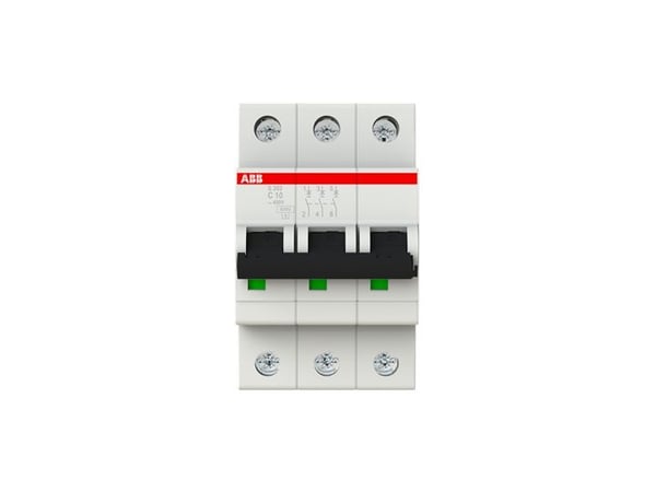 ABB S203-C10, Dvärgbrytare, Typ C, 20000 A, IP20, 230 - 400 V