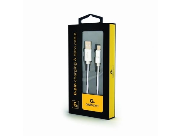 Cablexpert - Lightning-kabel - USB hann til Lightning hann - 1.8 m - sølv