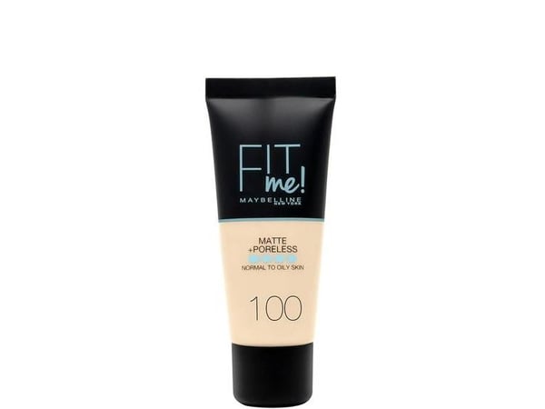 Maybelline Fit Me Matte & Poreless Foundation 100 Warm Ivory 30ml