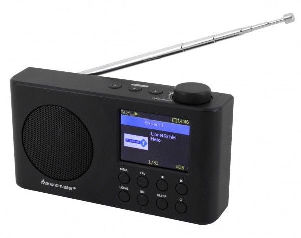 Soundmaster IR6500SW, Bærbar, Analog og digital, DAB, FM, 2 W, LCD, 6,1 cm (2.4")