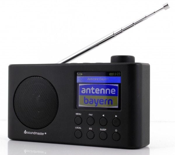 Soundmaster IR6500SW, Bærbar, Analog og digital, DAB, FM, 2 W, LCD, 6,1 cm (2.4")