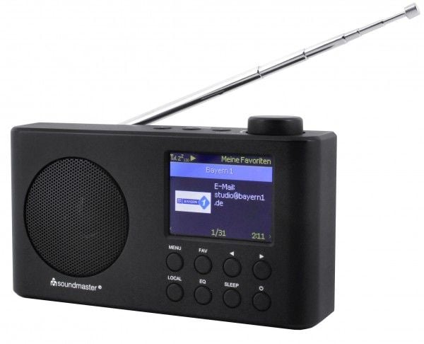 Soundmaster IR6500SW, Bærbar, Analog og digital, DAB, FM, 2 W, LCD, 6,1 cm (2.4")