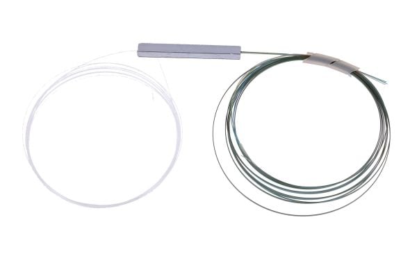 Extralink 1:4 PLC SPLITTER WITHOUT CONNECTOR 250UM STEEL BOX, Kaapelin jakaja, Hopea, Polyvinyylikloridi (PVC)
