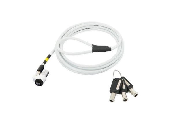 Mobilis Slim Rotating Security Lock Key - Lås för säkerhetskabel - 1.8 m