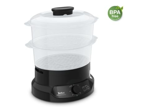 TEFAL | Matdampbåt | VC139810 | Svart | 800 W | Kapasitet 6 L | Antall kurver 2