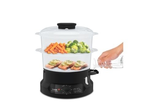 TEFAL | Matdampbåt | VC139810 | Svart | 800 W | Kapasitet 6 L | Antall kurver 2