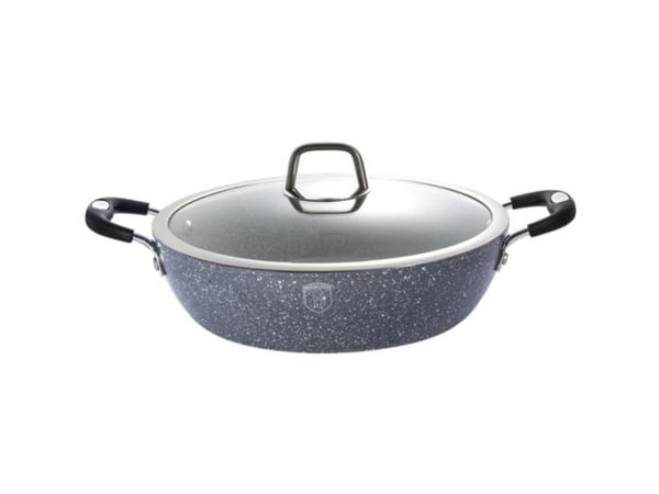 Berlinger Haus BH/1158N, 3,8 L, rund, grå, aluminium, svart, silikon, rustfritt stål