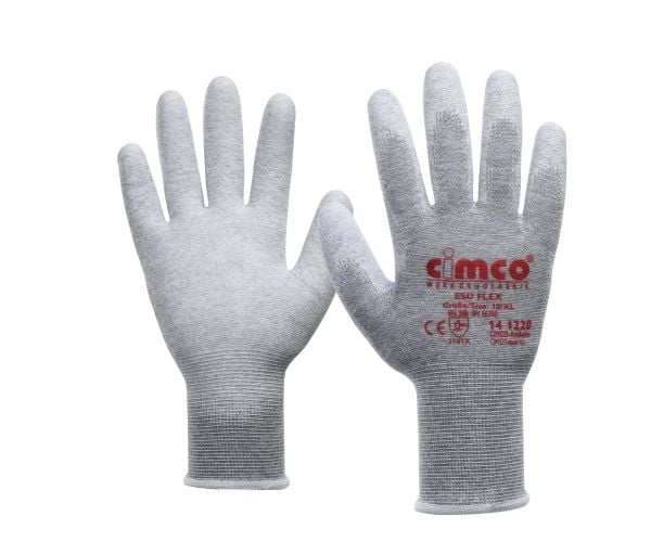 Cimco 141220, Korjaamokäsineet, Harmaa, XL, Aikuinen, Unisex, 2 kpl Cimco 141220, Korjaamokäsineet, Harmaa, XL, Aikuinen, Unisex, 2 kpl