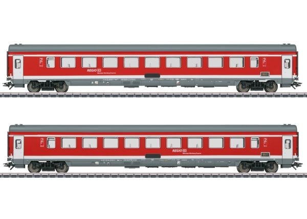 Märklin "Munich-Nürnberg Express" Passenger Car Set 2, HO (1:87), 15 år, 2 stykker