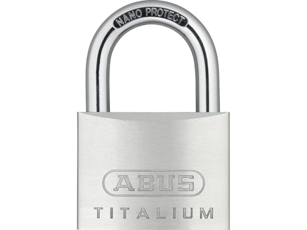 ABUS 64TI/60 KD - Tavallinen riippulukko - Avainlukko - Erilaiset avainyhdistelmät - Alumiini - Alumiini - Karkaistu teräs (64TI/60)