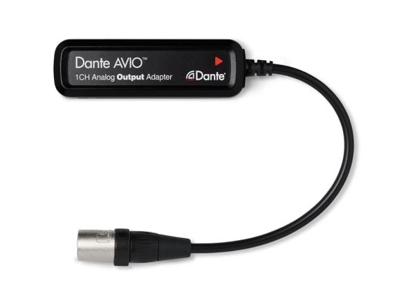 Monacor ADP-DAO-0X1, RJ-45, Hunkjønn, XLR (3-pin), Hankjønn, Sort