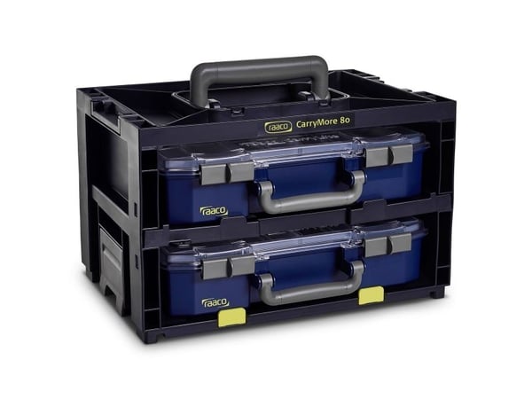 Raaco Lagrings- og transportenhet CarryMore 80 - For 2 stk. CarryLite 80 4x8.