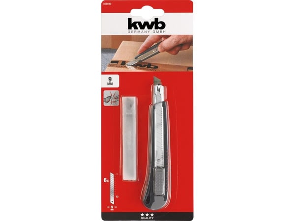 kwb 026690, 9 mm, Läpipainopakkaus
