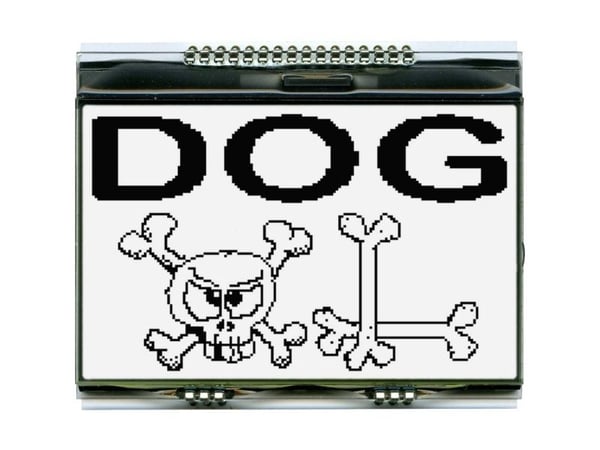 DISPLAY VISIONS LCD-display (B x H x D) 78 x 64 x 2,8 mm