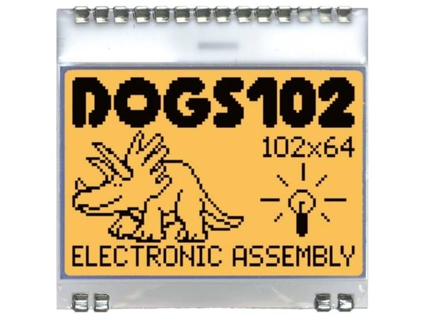 DISPLAY VISIONS LCD-display (B x H x D) 39 x 41 x 2 mm