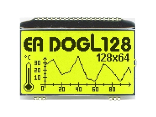 DISPLAY VISIONS LC-display (B x H x D) 68 x 51 x 2.8 mm