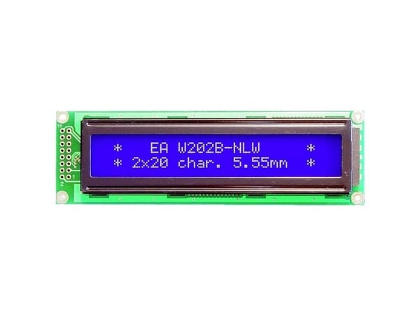 Elektroninen kokoonpano 7-segmenttinäyttö Sinivalkoinen 5,55 mm 3,3 V, 5 V Numerot: 2