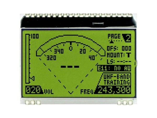 DISPLAY VISIONS LCD-display (B x H x D) 55 x 46 x 2 mm