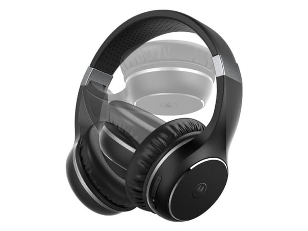 Motorola Moto XT220, Trådløs, Musikk, Hodesett, Sort