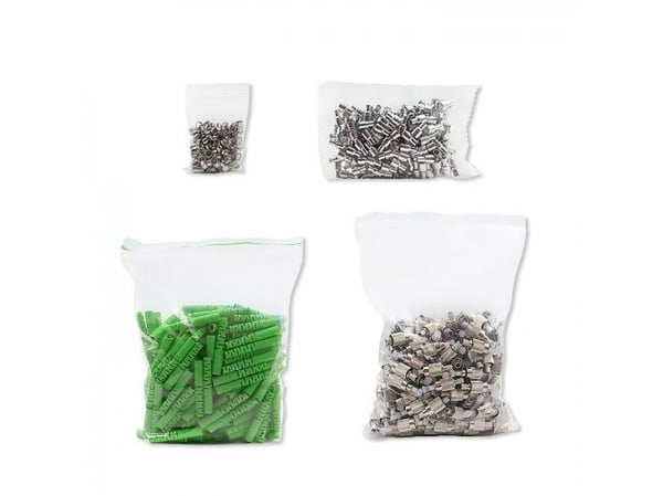 Qoltec - Nettverkkontakt - FC/APC-enkeltmodus - fiberoptisk - 3 mm (en pakke 200)