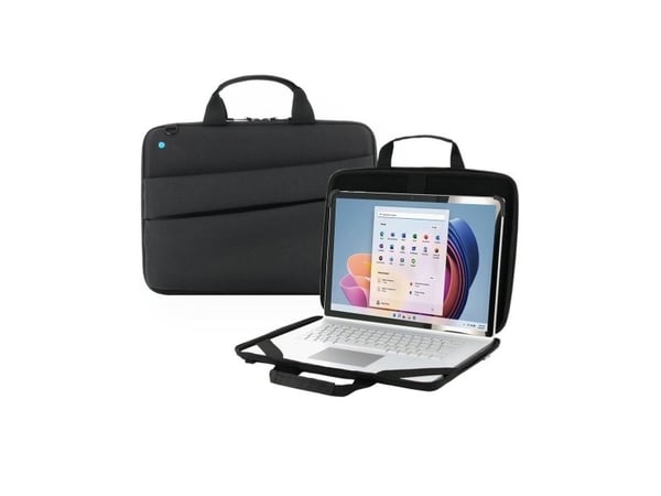 Mobilis THE ONE - Notebookbæreveske - muslingskall, 20 % resirkulert - robust - 12.5" - 14" - svart