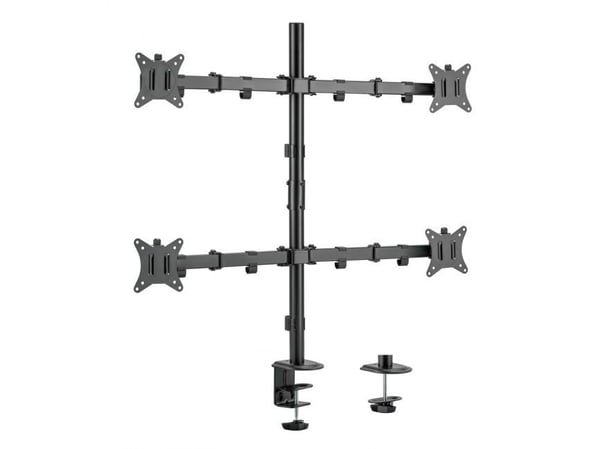 Equip 650159, Klemme, 36 kg, 43,2 cm (17"), 81,3 cm (32"), 100 x 100 mm, Sort