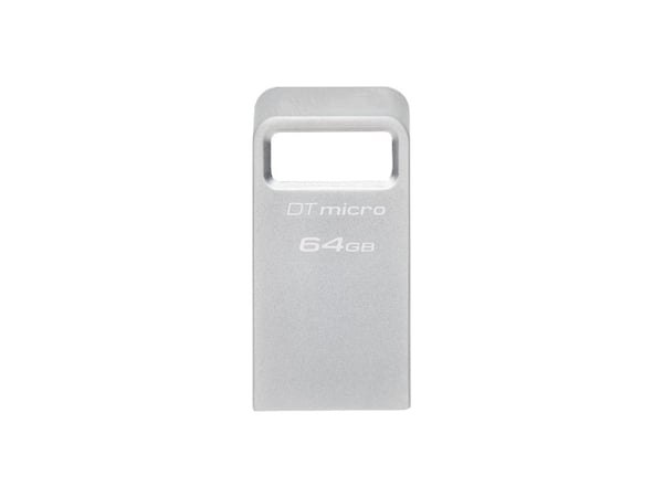 Kingston DataTraveler Micro - USB flash-enhet - 64 GB - USB 3.2 Gen 1